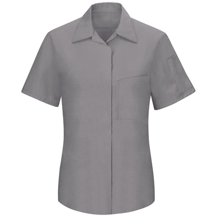 Red Kap® Women's Short Sleeve Performance Plus Shop Shirt with OilBlok Technology / SY41GC