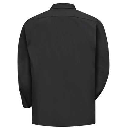 Red Kap® Men's Long Sleeve Utility Uniform Shirt / ST52BK
