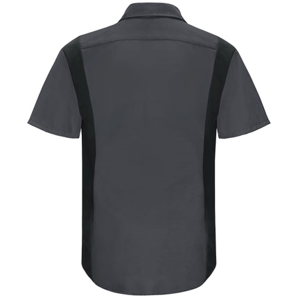 Red Kap® Men's Short Sleeve Performance Plus Shop Shirt With Oilblok Technology / SY42CB