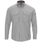 Bulwark® Men's iQ Series® Comfort Woven Long Sleeve Lightweight Shirt / QS52LG