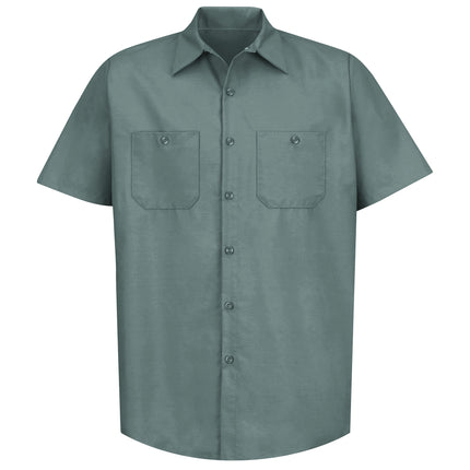 Red Kap® Men's Short Sleeve Industrial Work Shirt / SP24LG