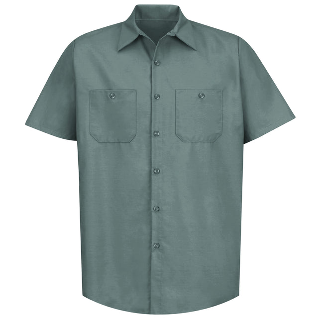 Red Kap® Men's Short Sleeve Industrial Work Shirt / SP24LG