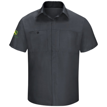 Red Kap® Red Kap Men's Short Sleeve Performance Plus Shop Shirt With OilBlok Technology / JA42CB