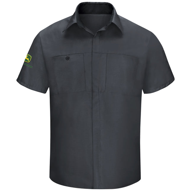 Red Kap® Red Kap Men's Short Sleeve Performance Plus Shop Shirt With OilBlok Technology / JA42CB