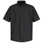 Red Kap® Men's Short Sleeve Poplin Dress Shirt / SP80BK