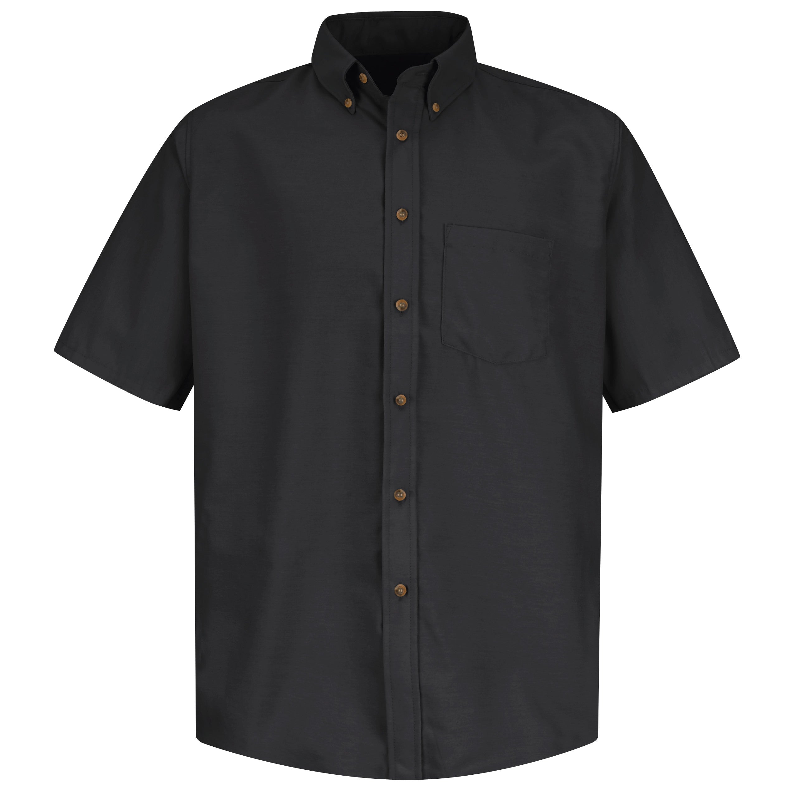Red Kap® Men's Short Sleeve Poplin Dress Shirt / SP80BK