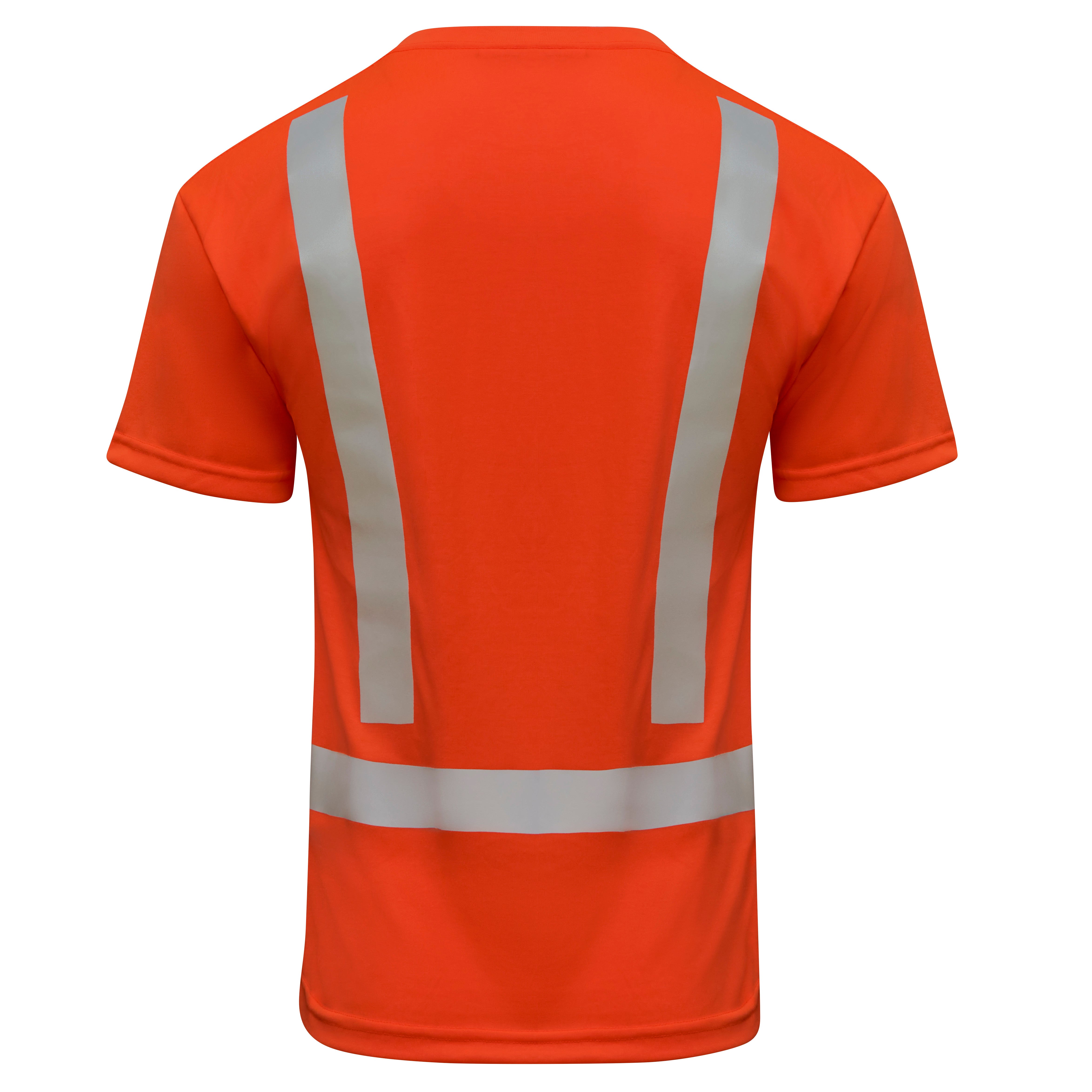 Red Kap® Hi-Visibility Short Sleeve Performance Core Tee, Type R, Class 2 / SK07OV