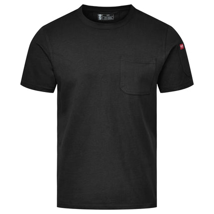 Red Kap® Men's Short Sleeve Heavyweight Slim Fit Cotton T-Shirt / F4K2BK