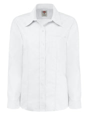 Dickies® Women's Long-Sleeve Stretch Oxford Shirt / L254WH