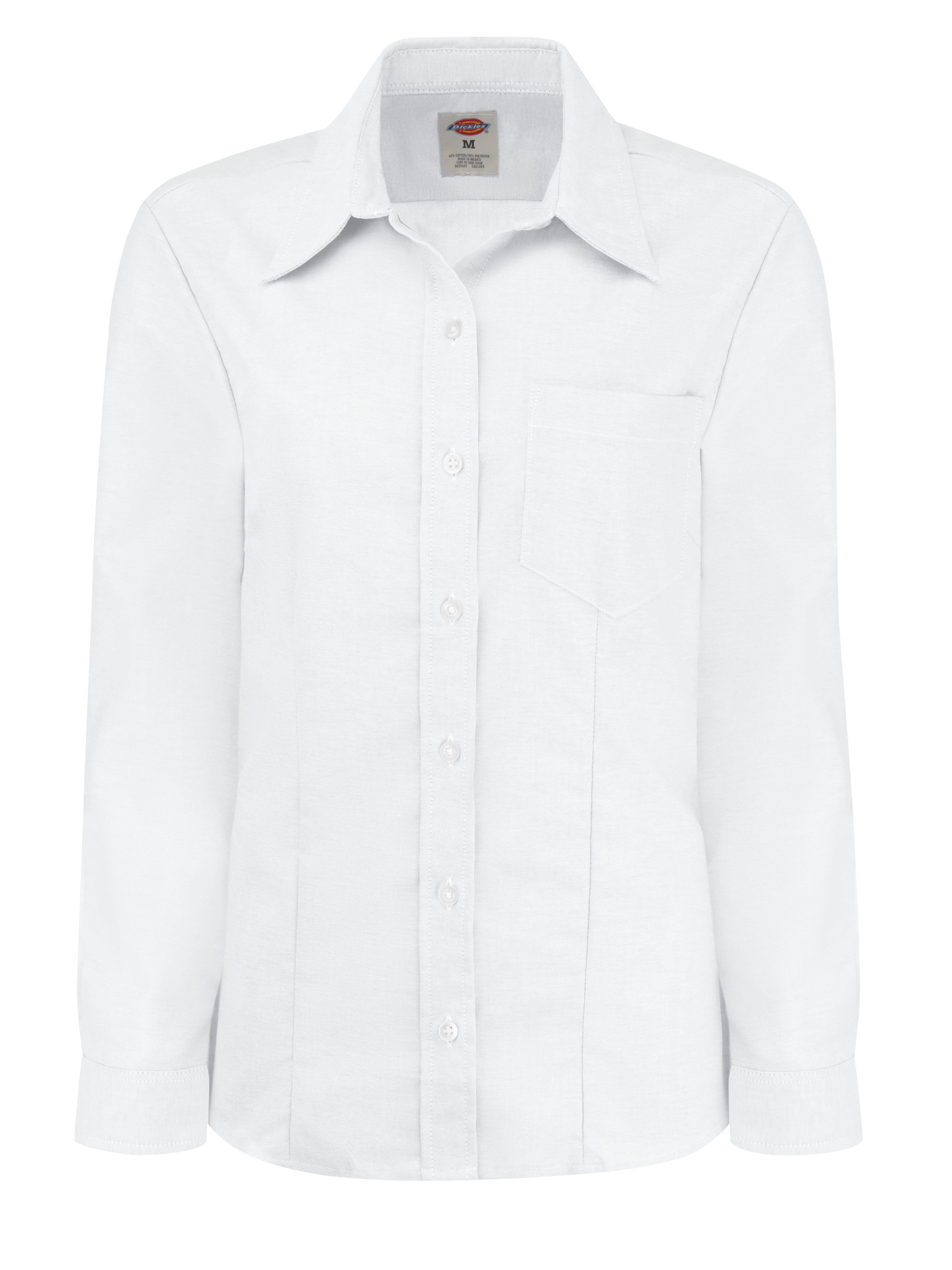 Dickies® Women's Long-Sleeve Stretch Oxford Shirt / L254WH