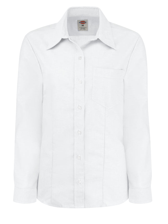 Dickies® Women's Long-Sleeve Stretch Oxford Shirt / L254WH