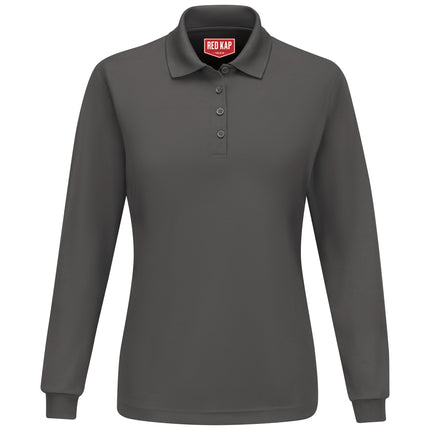 Red Kap® Women's Long Sleeve Performance Knit® Polo / SK7LCH