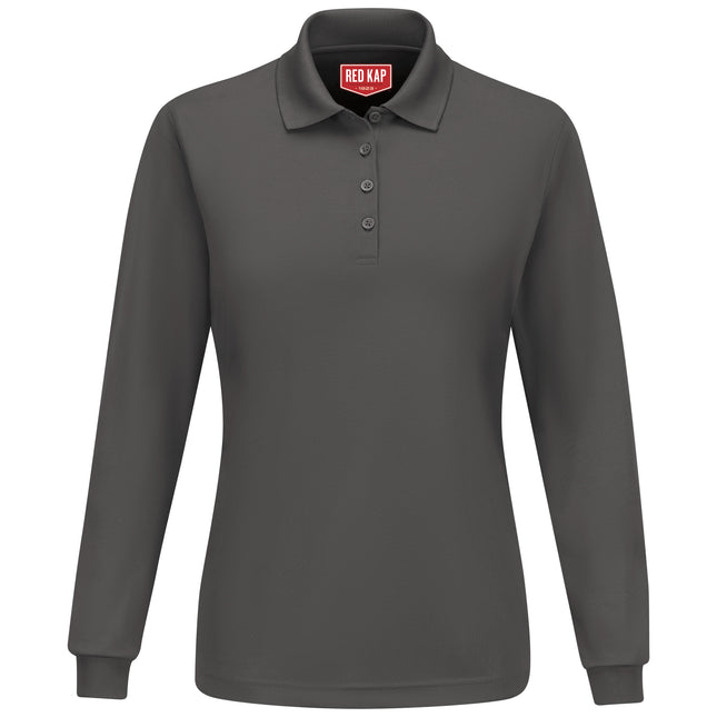 Red Kap® Women's Long Sleeve Performance Knit® Polo / SK7LCH