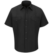 Workrite® Fire Service Men's Classic Short Sleeve Firefighter Shirt / FSF2BK