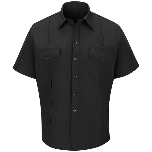 Workrite® Fire Service Men's Classic Short Sleeve Firefighter Shirt / FSF2BK