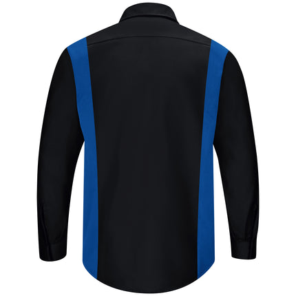 Red Kap® Men's Long Sleeve Performance Plus Shop Shirt with OilBlok Technology / SY32BR