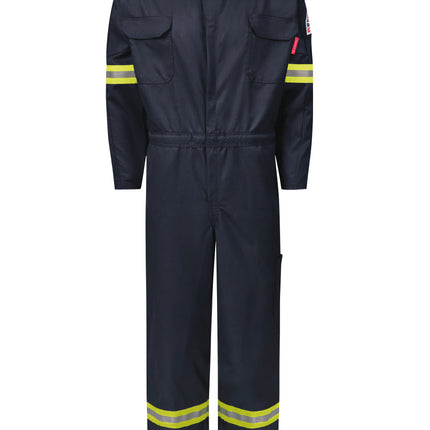 Bulwark® iQ Series Men's Midweight Enhanced Visibility Mobility Coverall / QC22NE