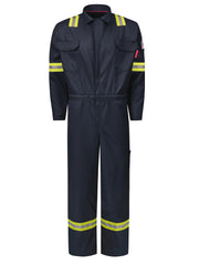Bulwark® iQ Series Men's Midweight Enhanced Visibility Mobility Coverall / QC22NE