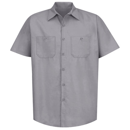 Red Kap® Men's Short Sleeve Industrial Work Shirt / SP24SV