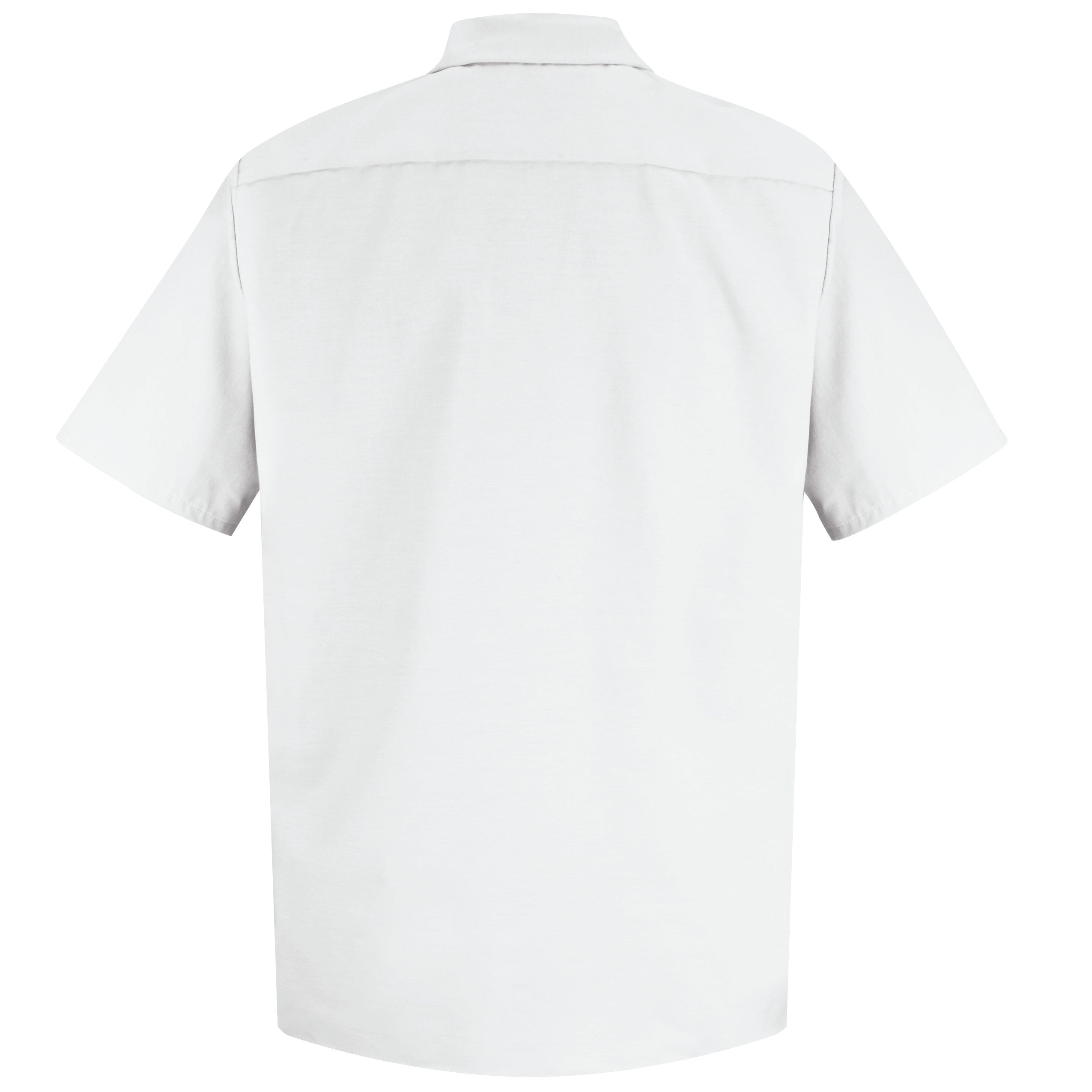 Red Kap® Men's Short Sleeve Specialized Pocketless Work Shirt / SP26WH