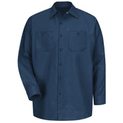 Red Kap® Men's Long Sleeve Industrial Work Shirt / SP14NV