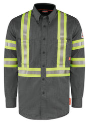 Bulwark® iQ Series® Men's Lightweight Comfort Woven Shirt / QS50CN