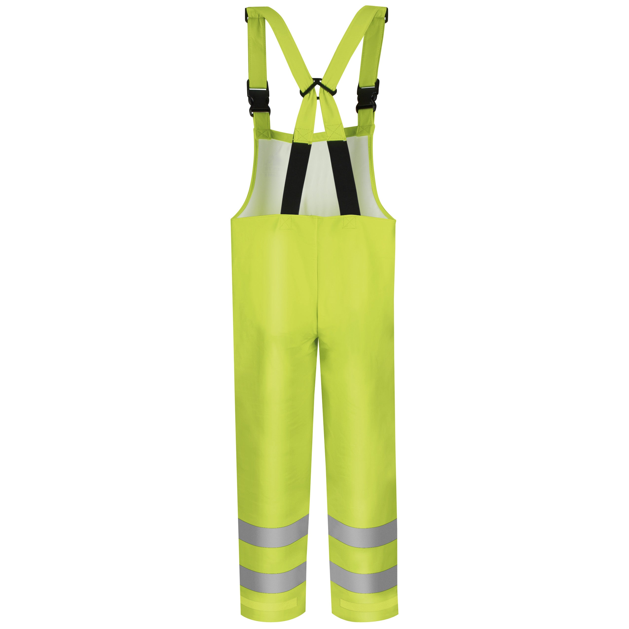 Bulwark® Men's FR Hi-Visibility Rain Bib Overalls / BXN4YE