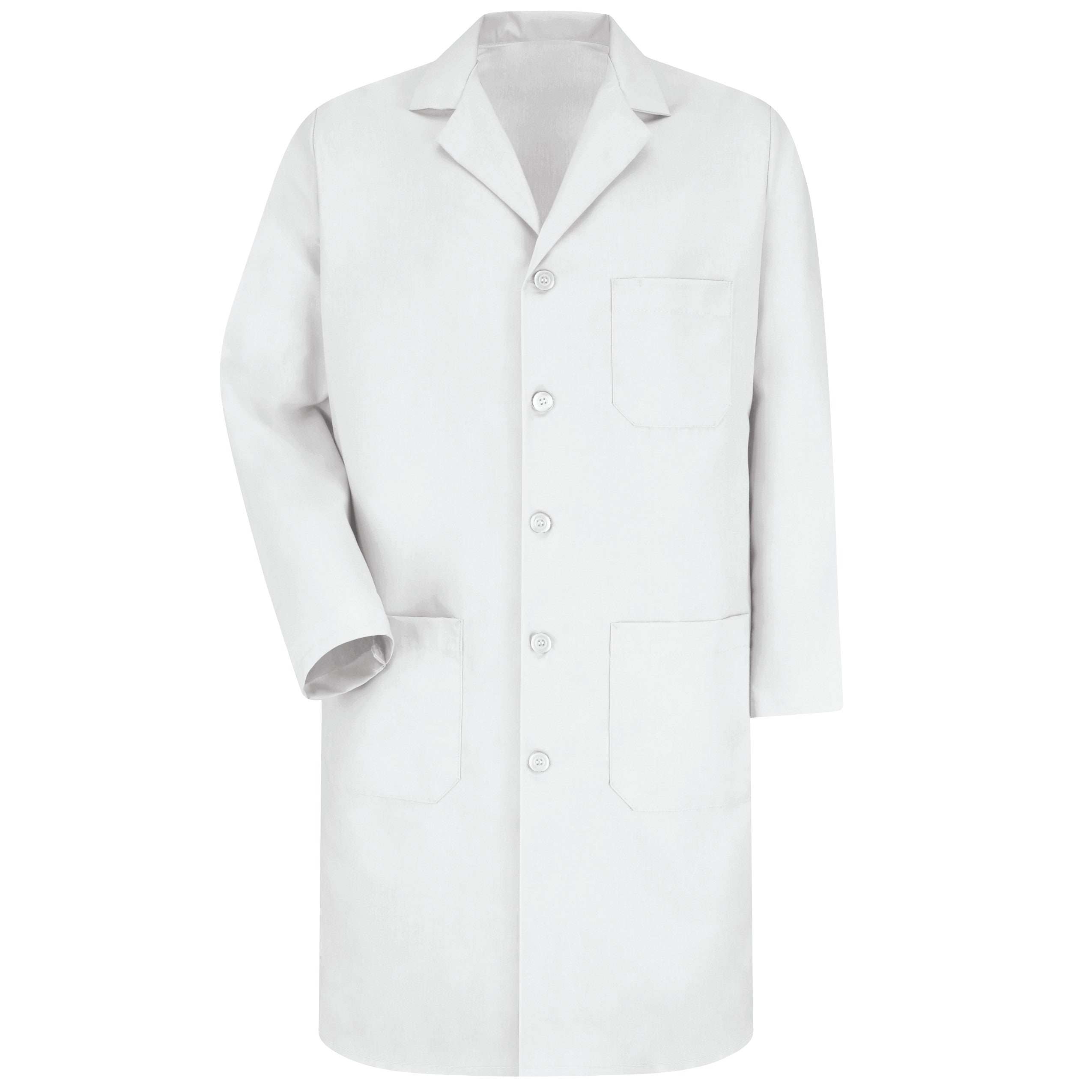 Red Kap® Men's Red Kap® Lab Coat with Exterior Pocket / KP14WH