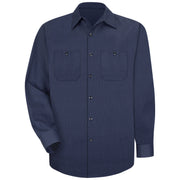 Red Kap® Men's Long Sleeve Durastripe® Work Shirt / SP14NL