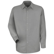 Red Kap® Men's Long Sleeve Specialized Pocketless Work Shirt / SP16LA