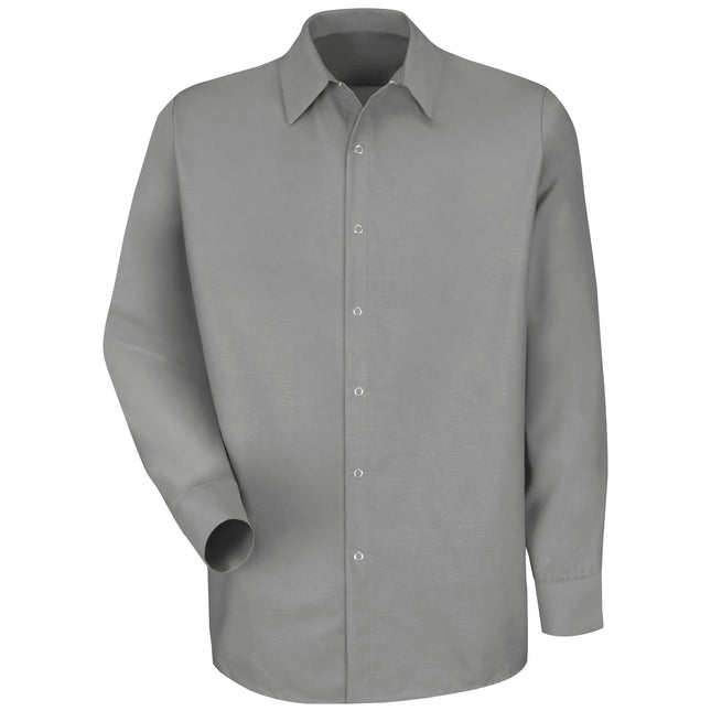 Red Kap® Men's Long Sleeve Specialized Pocketless Work Shirt / SP16LA