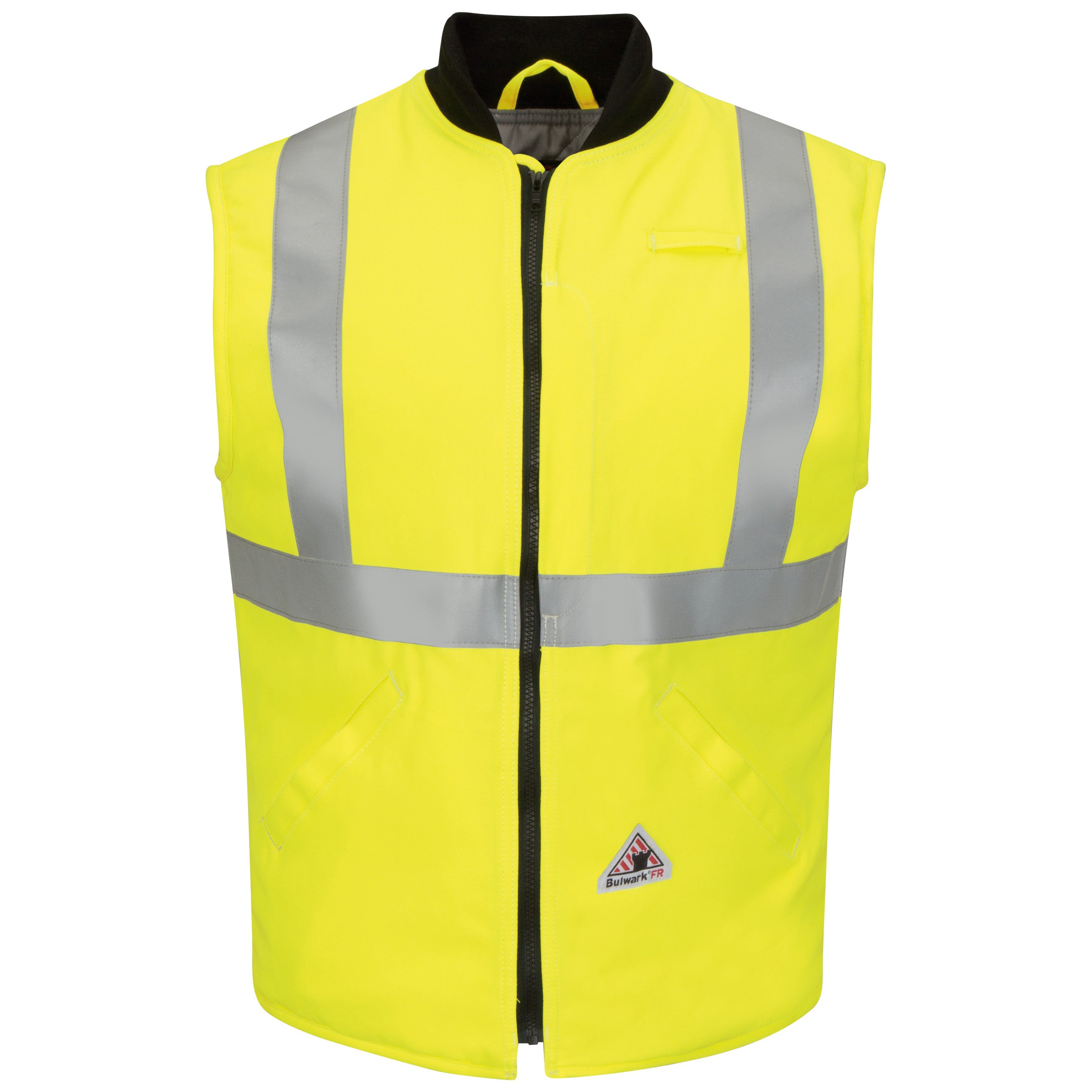 Bulwark® Men's FR Hi-Visibility Insulated Vest / VMS4HV