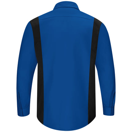 Red Kap® Men's Long Sleeve Performance Plus Shop Shirt with OilBlok Technology / SY32RB