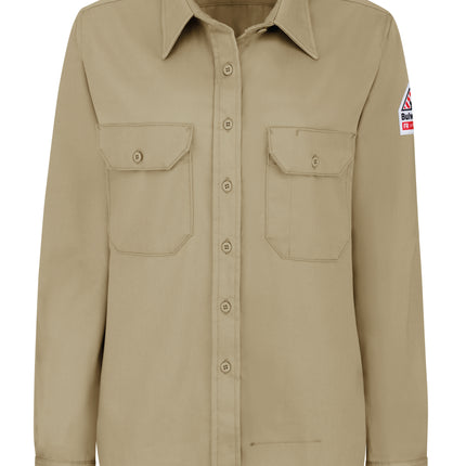 Bulwark® Women's Midweight FR Dress Uniform Shirt / SLU3KH