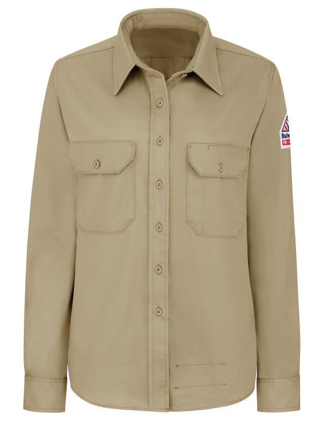 Bulwark® Women's Midweight FR Dress Uniform Shirt / SLU3KH