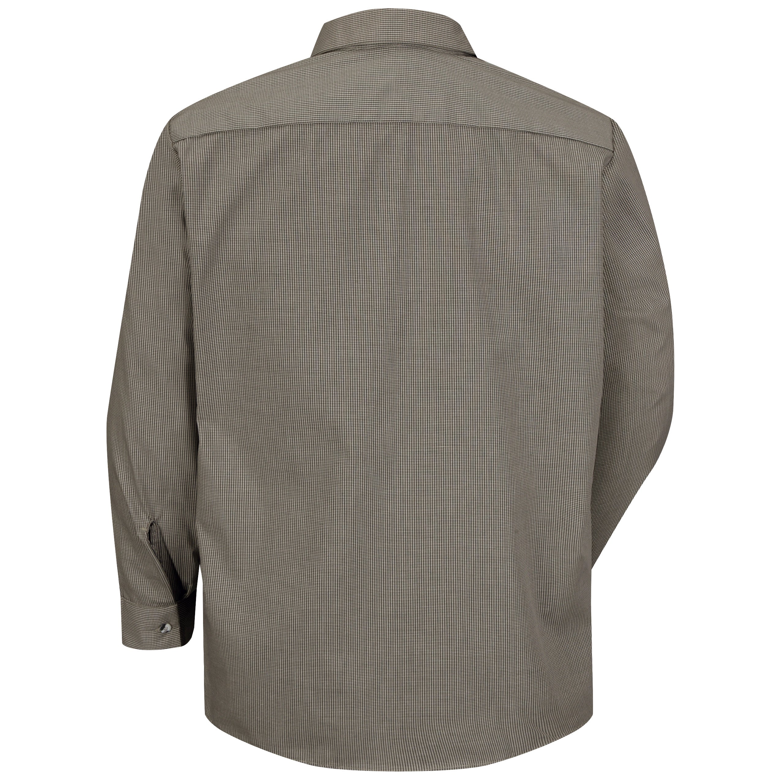 Red Kap® Men's Long Sleeve Microcheck Uniform Shirt / SP10KB