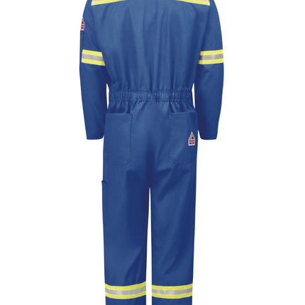 Bulwark® iQ Series Men's Midweight Enhanced Visibility Mobility Coverall / QC22RE