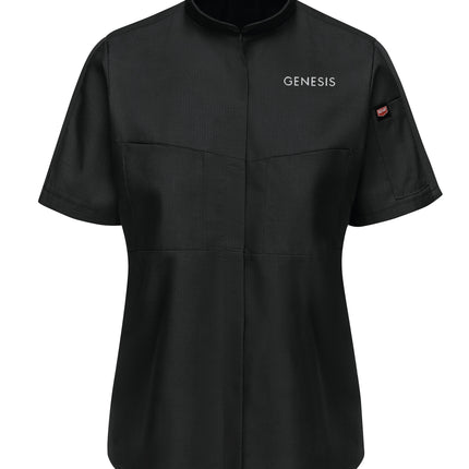 Red Kap® Women's Short Sleeve Performance Pro+ Work Shirt with OilBlok + MIMIX® / SX45BK
