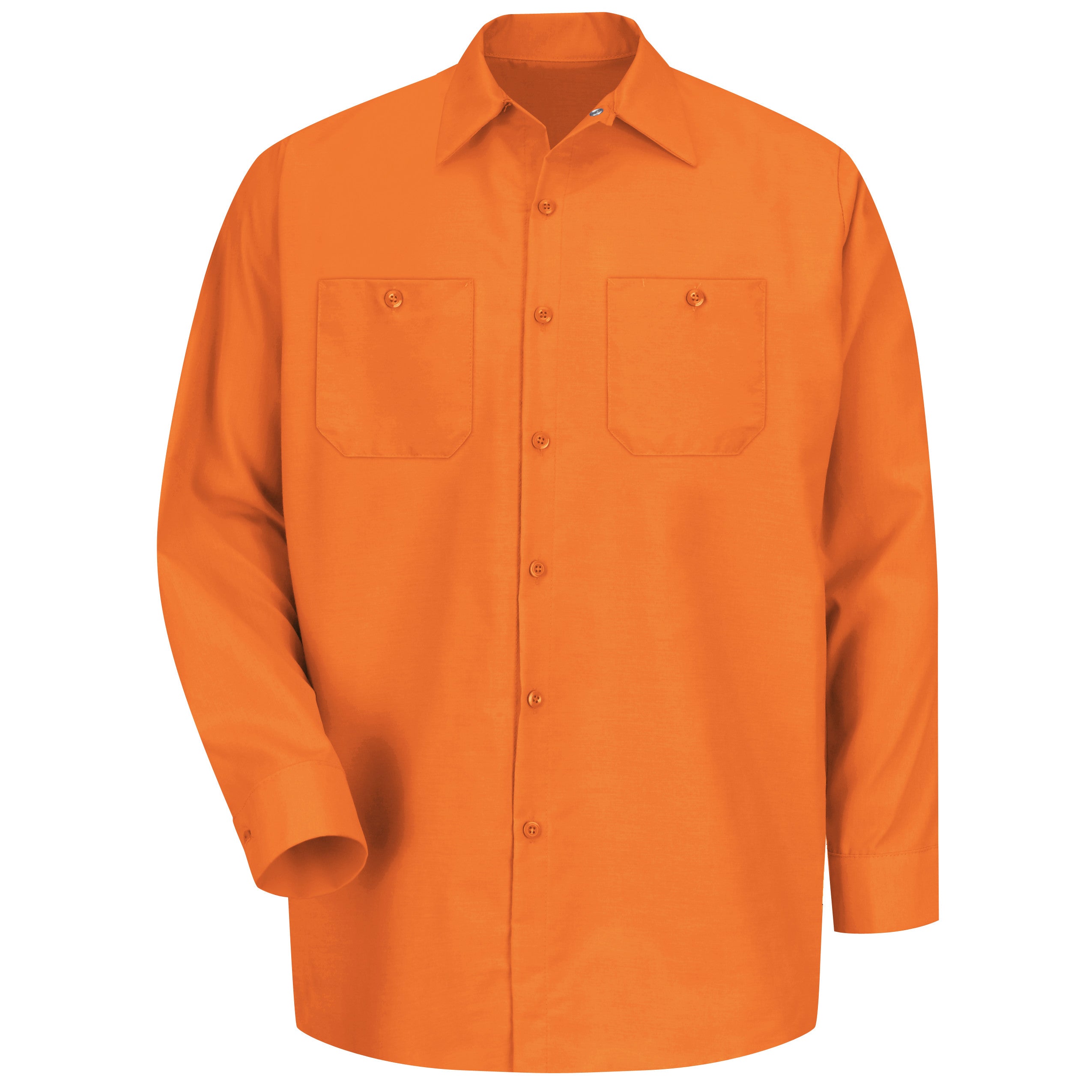 Red Kap® Men's Long Sleeve Industrial Work Shirt / SP14OR