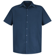 Red Kap® Men's Short Sleeve Specialized Pocketless Work Shirt / SP26NV