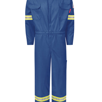 Bulwark® iQ Series Men's Midweight Enhanced Visibility Mobility Coverall / QC22RE