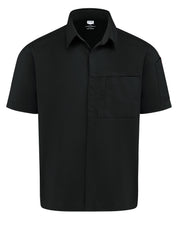 Red Kap® Men's Airflow Cook Shirt with OilBlok / 502MBK