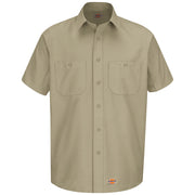Dickies® Men's Canvas Short-Sleeve Work Shirt / WS20KH