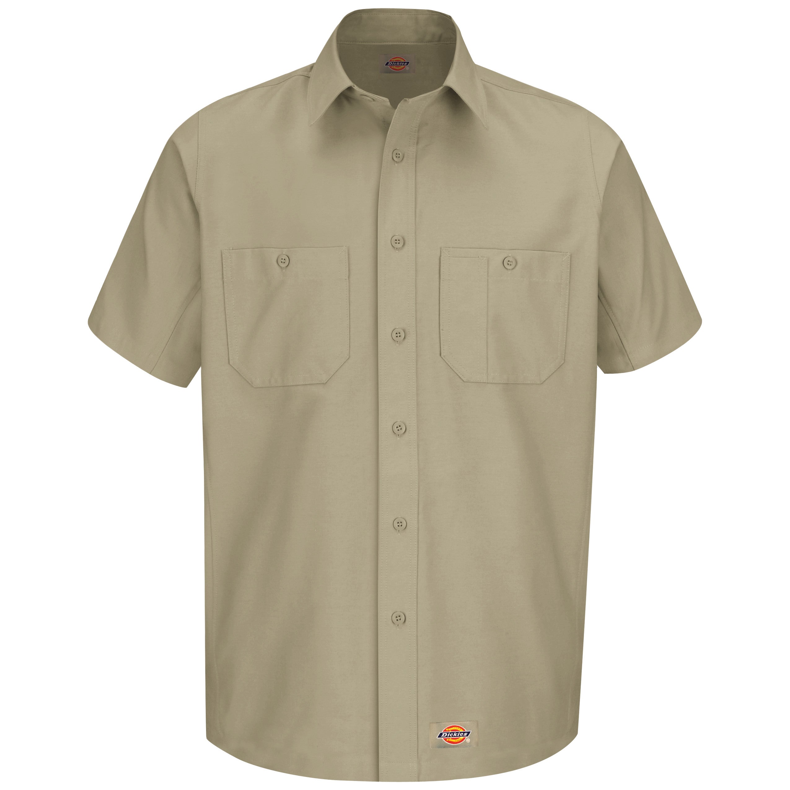 Dickies® Men's Canvas Short-Sleeve Work Shirt / WS20KH