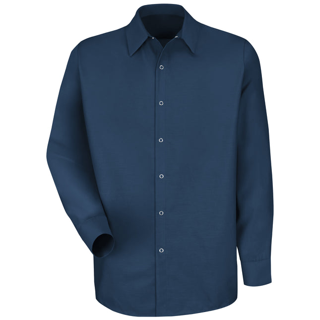 Red Kap® Men's Long Sleeve Specialized Pocketless Work Shirt / SP16NV
