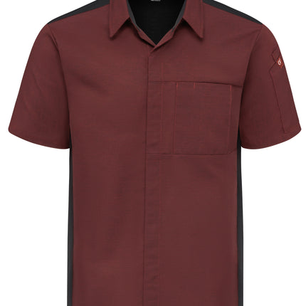 Red Kap® Men's Airflow Cook Shirt with OilBlok / 502MML