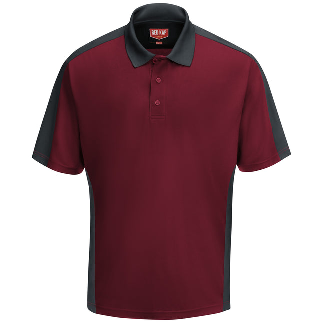 Red Kap® Men's Short Sleeve Performance Knit® Two-Tone Polo / SK54UC