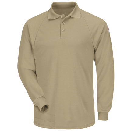 Bulwark® Men's Classic Lightweight FR Long Sleeve Polo / SMP2KH