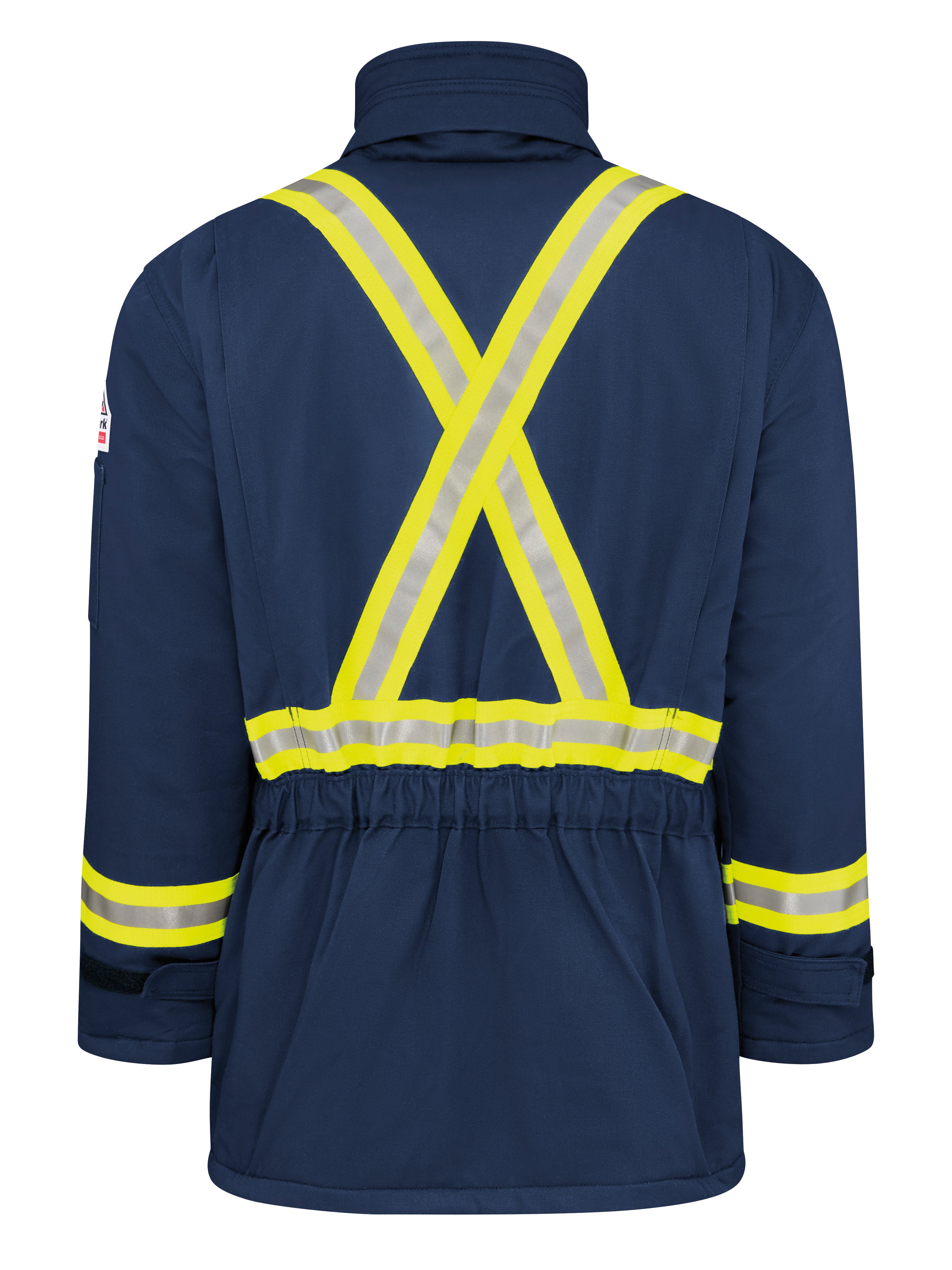 Bulwark® Men's Heavyweight Excel FR® ComforTouch® Insulated Deluxe Parka with Reflective Trim / JLPCNV