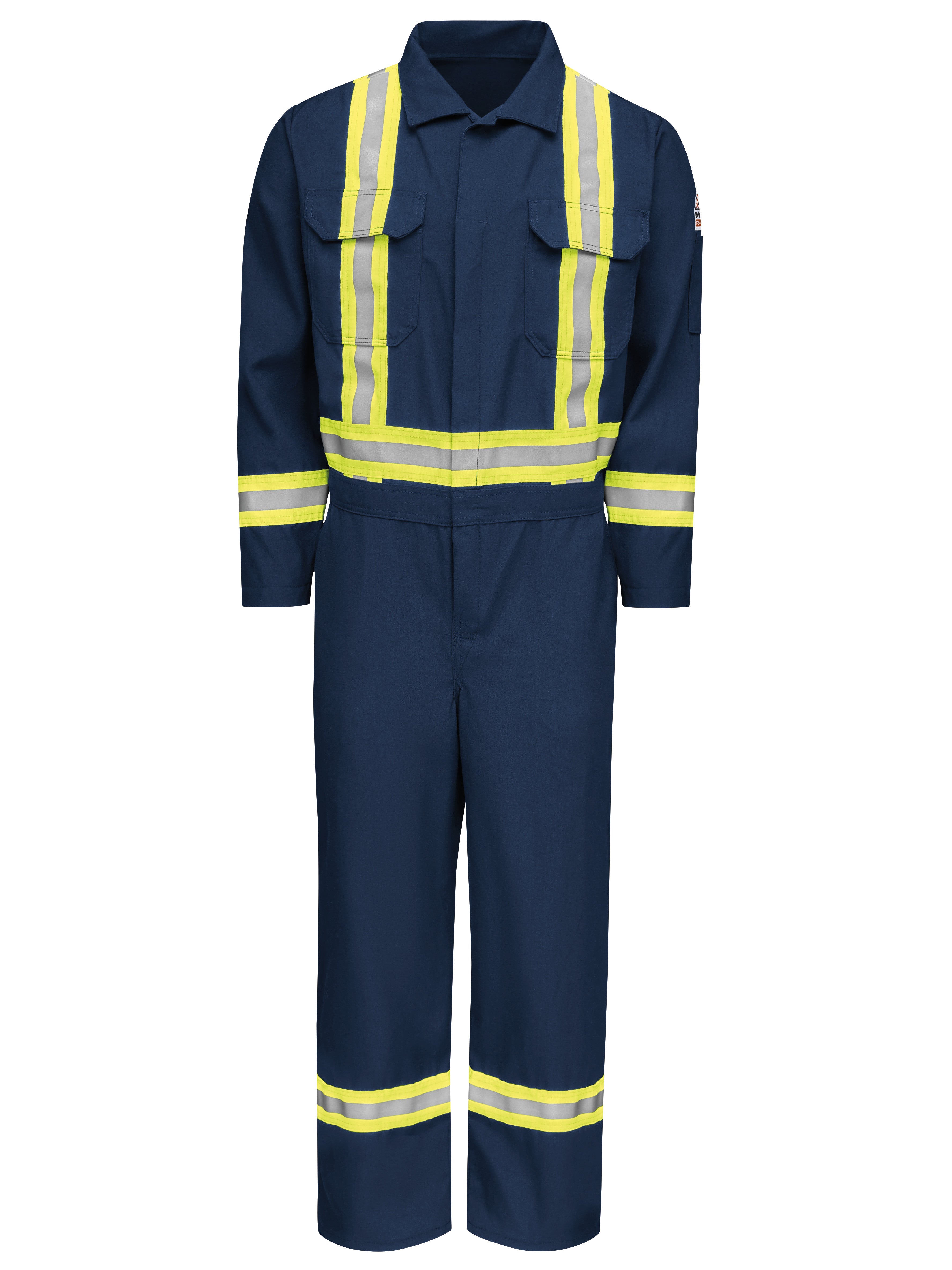 Bulwark® Men's Midweight Nomex FR Premium Coverall with CSA Compliant Reflective Trim / CNBCNV